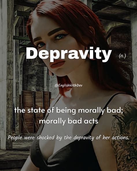 define depravity